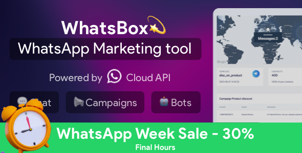 [DOWNLOAD]WhatsBox - The WhatsApp Marketing - Bulk Sender, Chat, Bots, SaaS