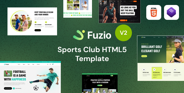 Fuzio - Sports Club HTML Template