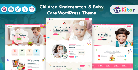 [DOWNLOAD]Kitar – Children Kindergarten & Baby Care WordPress Theme