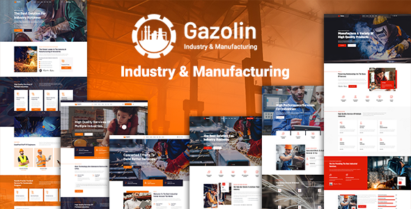 Gazolin - Industry & Manufacturing HTML Template