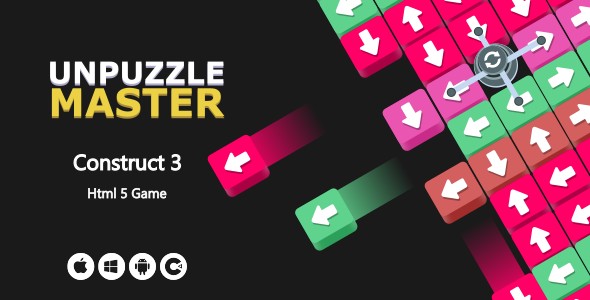 [DOWNLOAD]UnPuzzle Master - HTML5 Game (Construct 3)