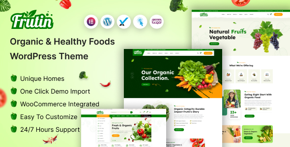 [DOWNLOAD]Frutin - Organic & Healthy Food WordPress Theme