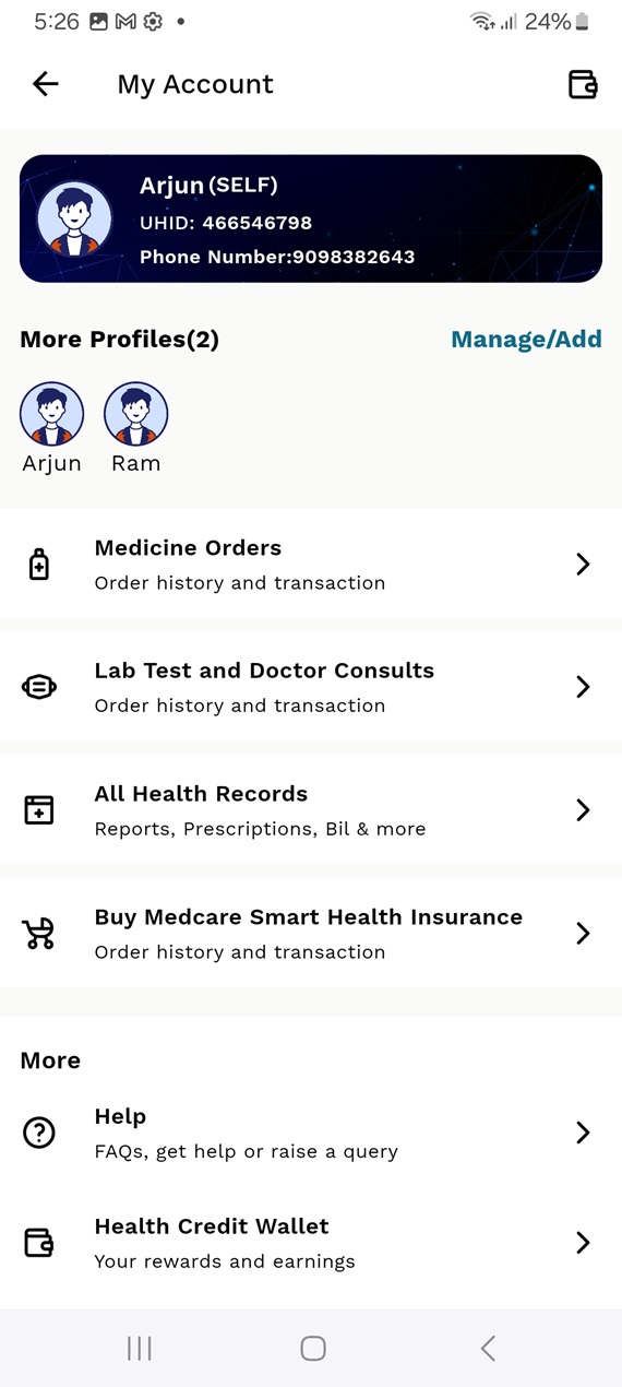 MedCare | 24x7: A Complete Flutter App UI Template by Soloarc | CodeCanyon
