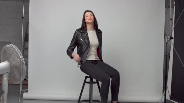 Photo and Video Studio with Woman Poses