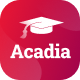 Acadia - Online Courses & Education Template