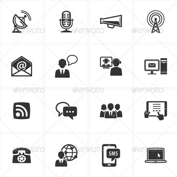 Communication Icons - Web Icons