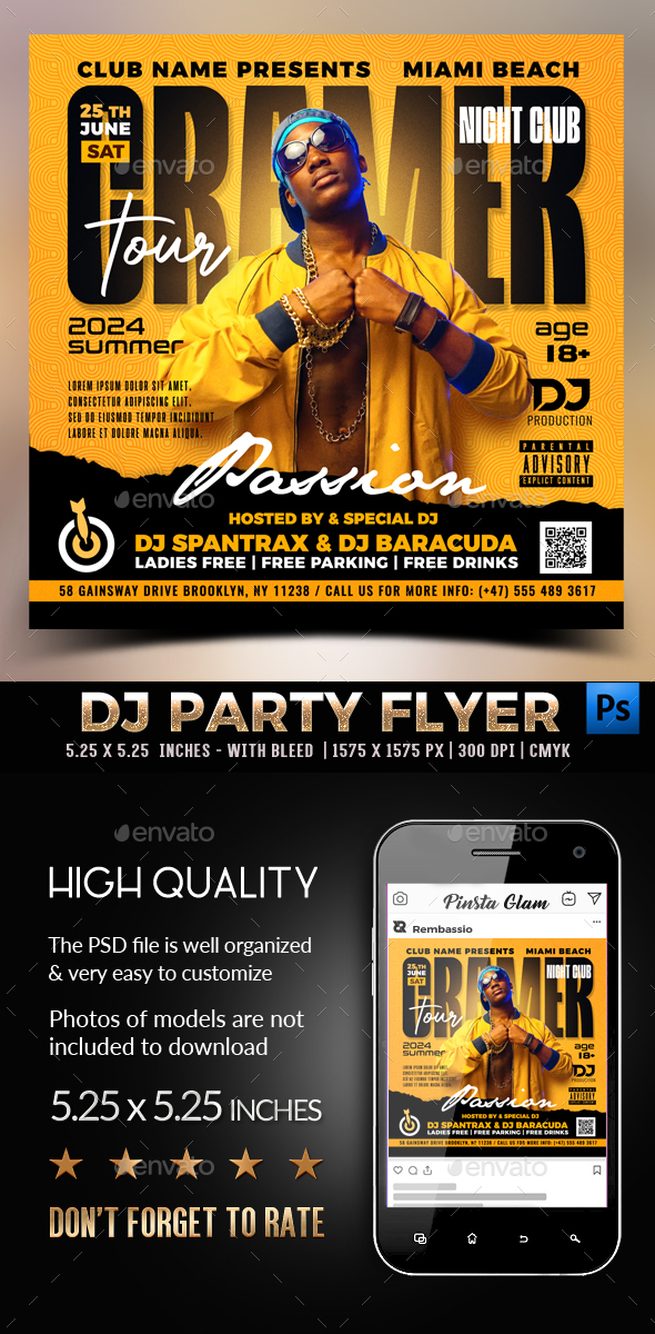 Dj Flyer Template
