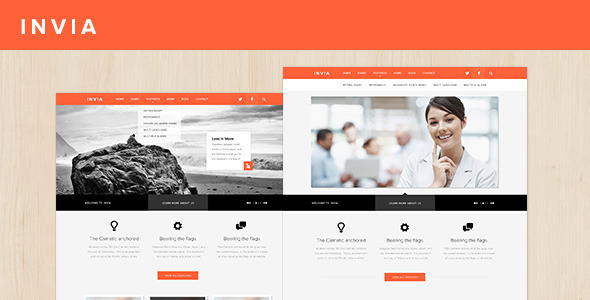 INVIA Corporate Site - ThemeForest 4225269