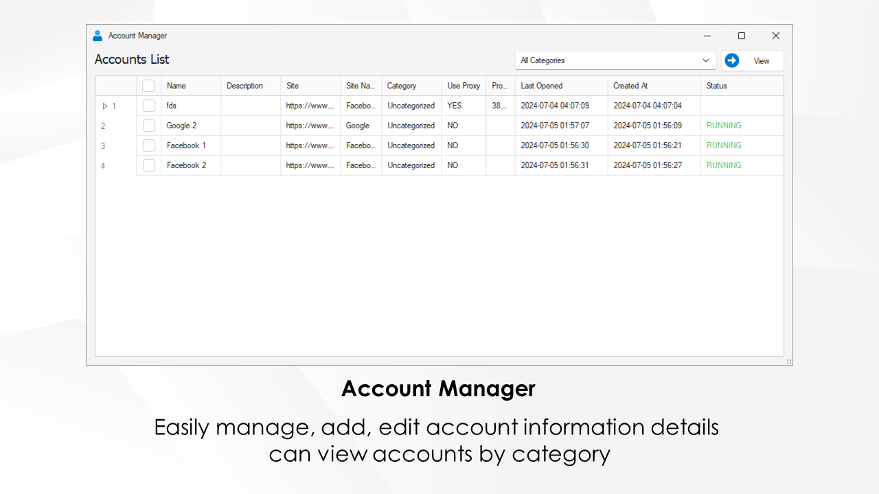 All In One Social Media Multiple Accounts Manager Pro by Wilcode ...