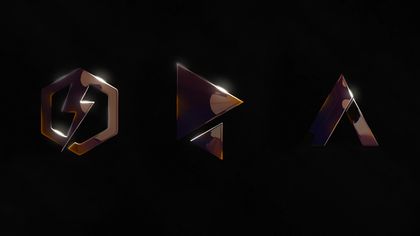 Gold Shine Logo Logo Stings template preview