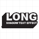 Long Shadow Text Effect