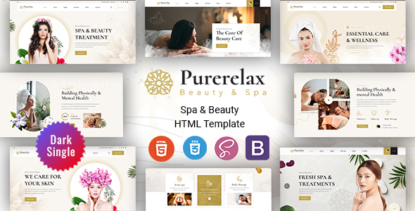 Purerelax - Spa & Beauty HTML Template