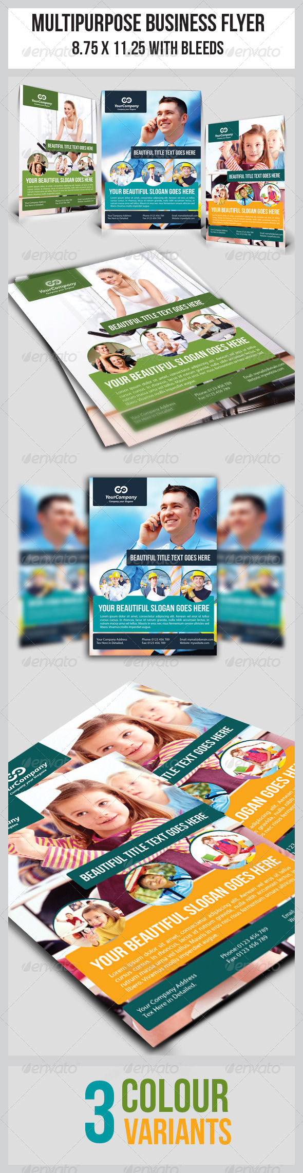 Multipurpose Business Flyer 12 - Corporate Flyers