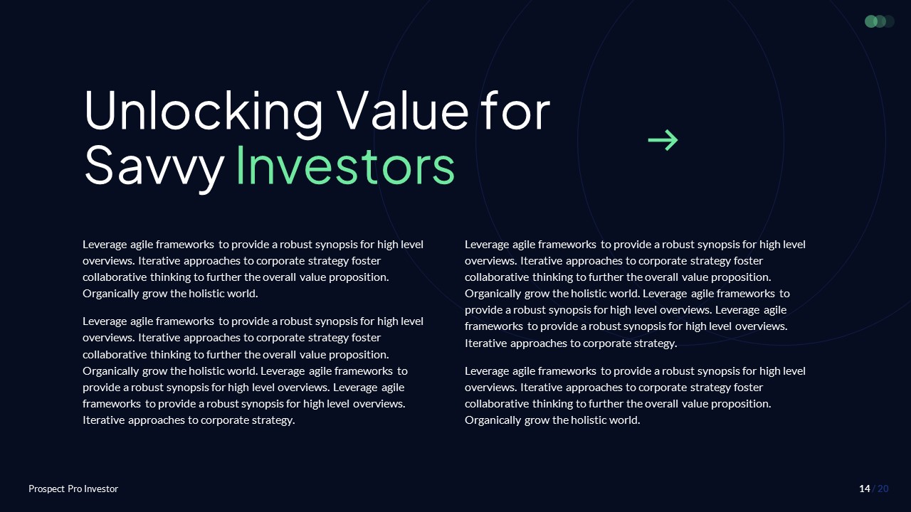 Prospect Pro Investor PowerPoint, Presentation Templates | GraphicRiver