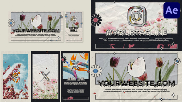 Poster 3D Logo for After Effects Logo Stings template preview