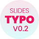 Typography Slides - VideoHive Item for Sale