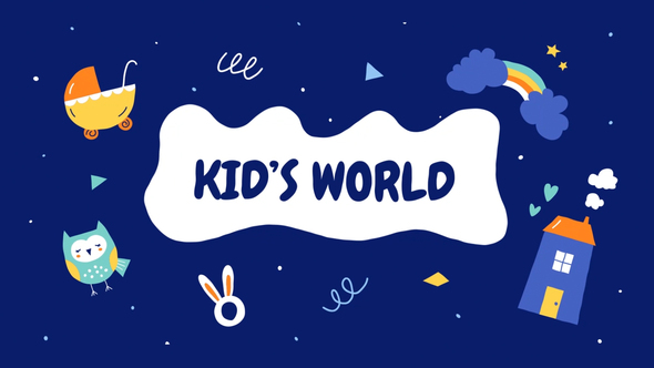 Kid's World Opener | Premiere Pro Premiere Pro template preview