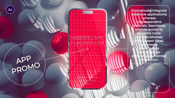 Clean Gobo Light Mockup Slides Product Promo template preview