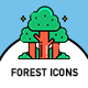 85 Woodland Icons