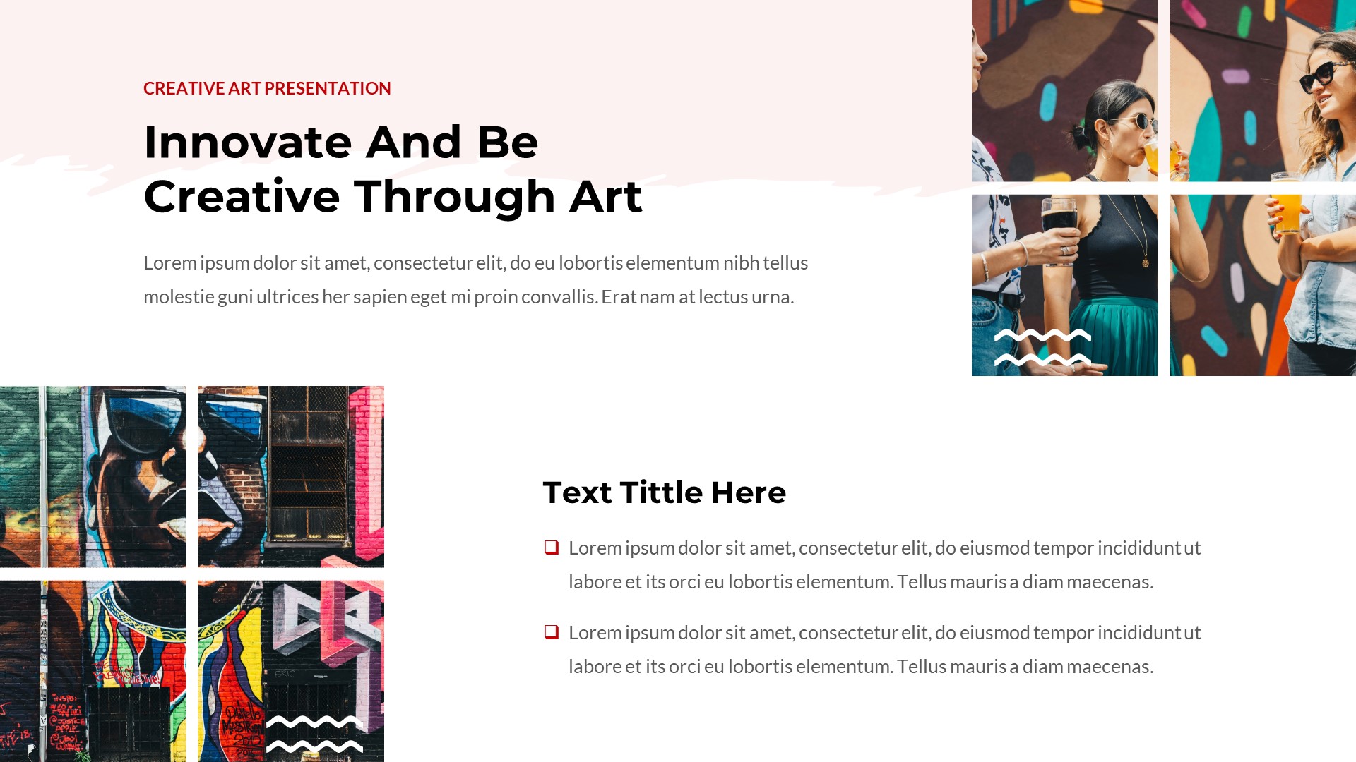 Vinterra - Creative Art Google Slides Template, Presentation Templates