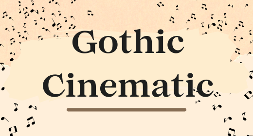 Darkwave and gothic cinematic