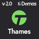 Thames - One Page Personal Portfolio Vue NuxtJS Template - ThemeForest Item for Sale