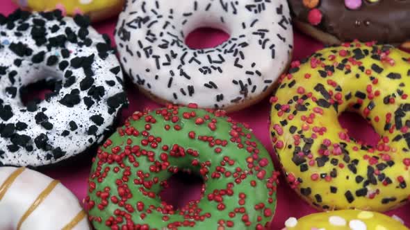 Assorted Donuts with Icing