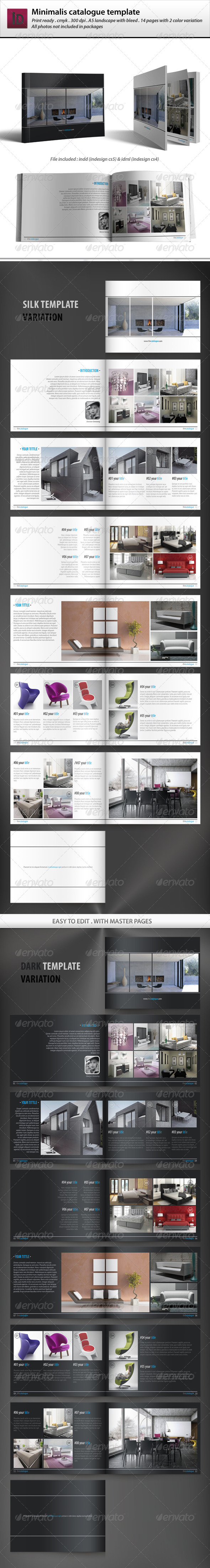 Minimalis Catalogue Template - Catalogs Brochures