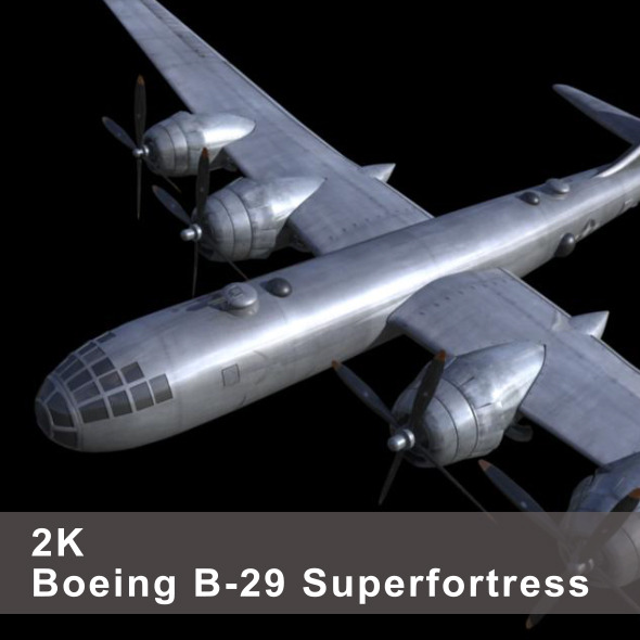 B-29 Superfortress - 3Docean 4230349