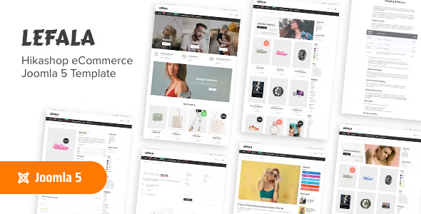 Lefala - Hikashop eCommerce Joomla 5 Template