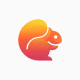 Squirrel Colorful Logo Template