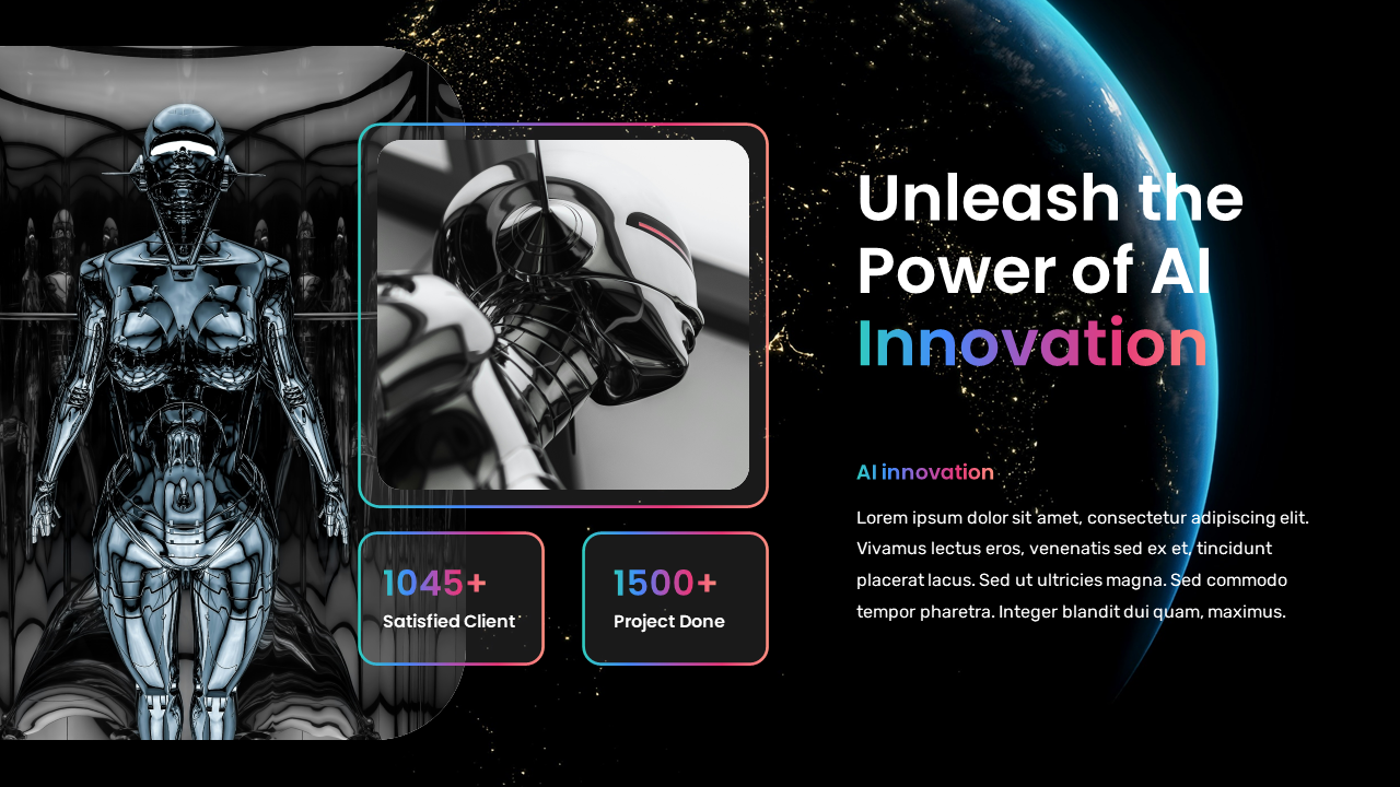 Creative Artificial Intelligence Presentation Template, Presentation ...