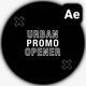 Promo Opener for After Effects Promo Opener for After Effects - VideoHive Item for Sale