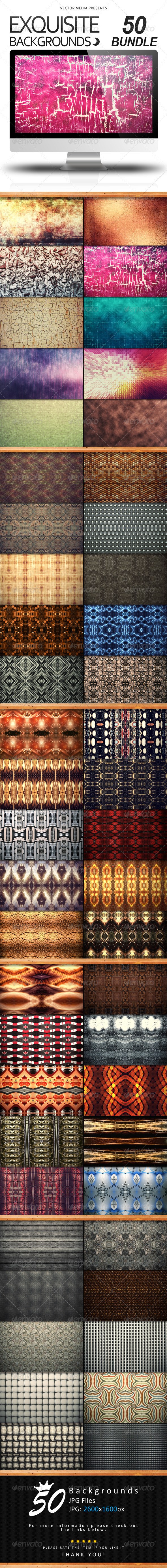 Exquisite Backgrounds - Bundle - Miscellaneous Backgrounds