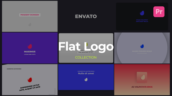 Flat Logo Collection | Mogrt