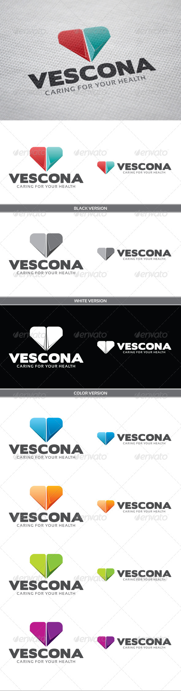 Vescona - Letters Logo Templates