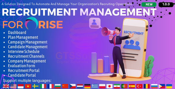 Recruitment Management plugin for RISE CRM