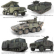 5 Military Vehicles Collection