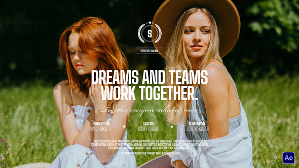 Cinematic Titles Titles template preview