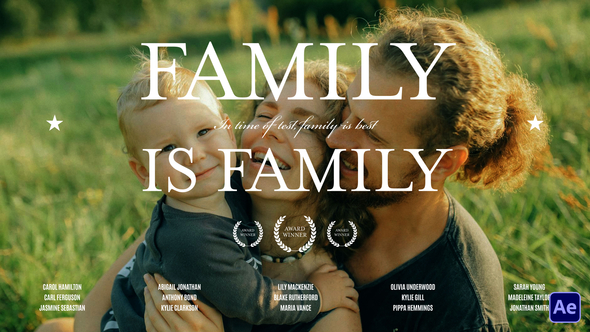 Northmark Cinematic Titles Titles template preview