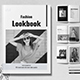 Fashion Look Book Template Layout