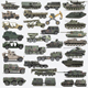 30 Military Vehicles Collection