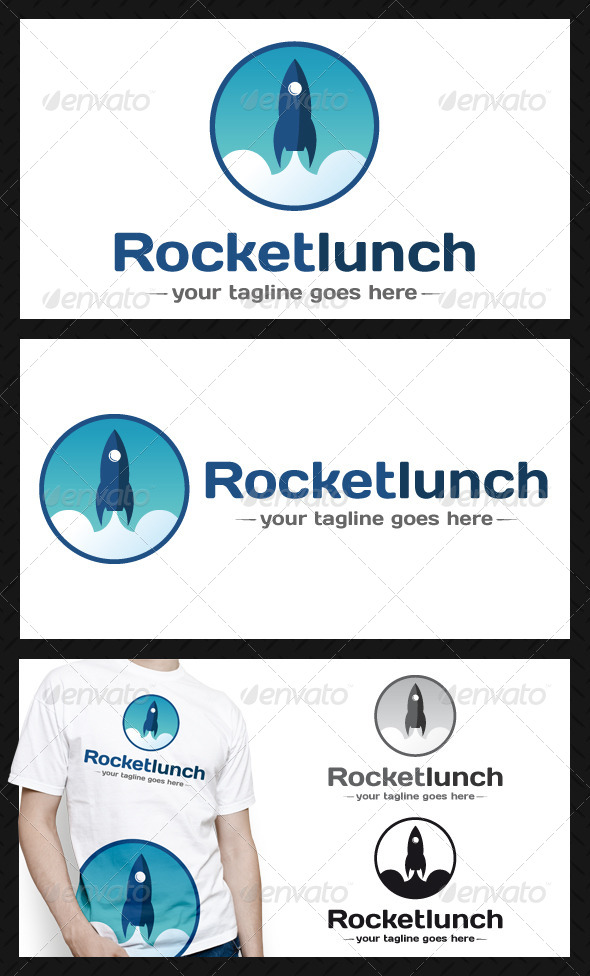 Rocket Launch Logo Template - Objects Logo Templates