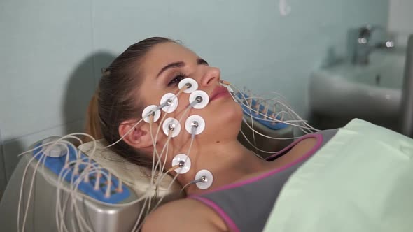 Rejuvenation Beauty Facial Electro Stimulation Procedure alt