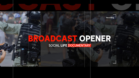 News Opener V3 broadcast-packages template preview