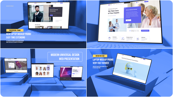 Laptop Mockup Promo Product Promo template preview