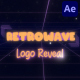 Retrowave Logo for After Effects