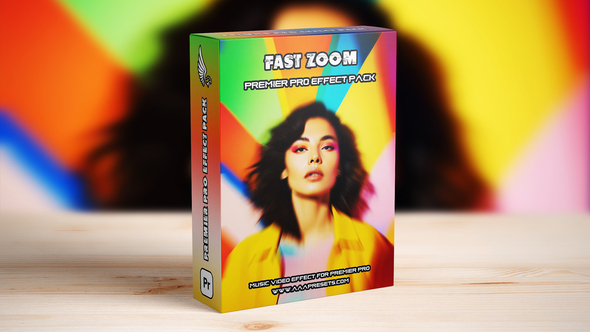 Fast Zoom Transition for Premiere Pro Premiere Pro template preview