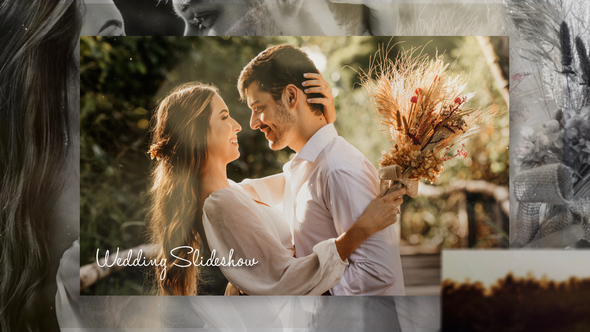 Slideshow - Wedding  Slideshow broadcast-packages template preview