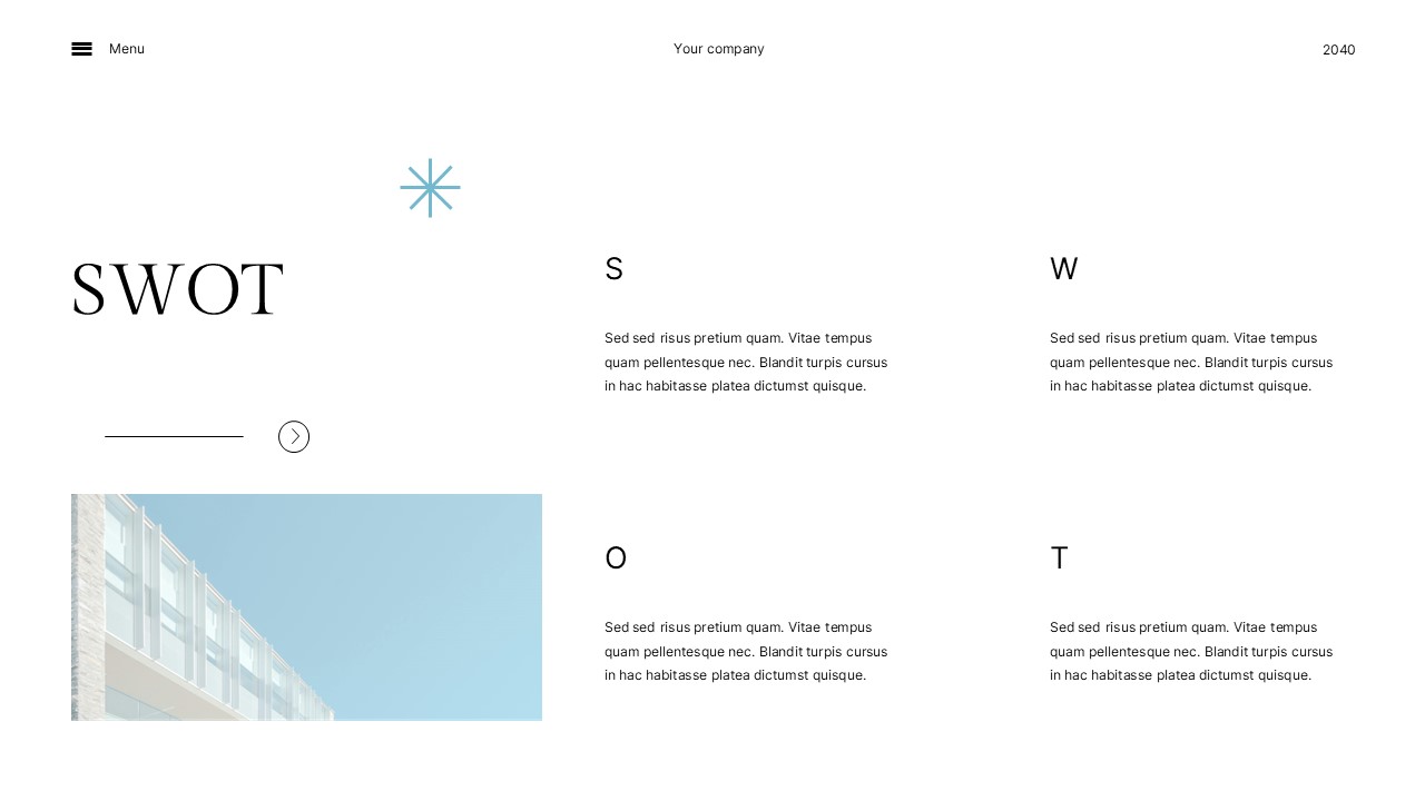 White Blue Modern Minimalist Architecture Company Profile Presentation ...